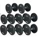 130-150 lb. Rubber Pro Style Dumbbell Set