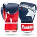 Franklin Sports Kids Boxing Gloves Set - Future Champs Youth Training Boxing Gloves for Kids Ages 5-8 - 6 Ounce Kids Boxing Training Gloves for Boys + Girls - Red + Blue Pair