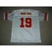 Unsigned Joe Montana Jersey #19 Kansas City Custom Stitched White Football No Brands/Logos Sizes S-3XLs