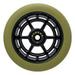 UrbanArtt Civic Wheels - 110mm Black and Army Green