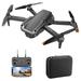 RC Drone with Camera 4K RC Quadcopter with Function Obstacle Avoidance Trajectory Flight Gesture Control Storage Bag Package