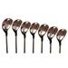 Majek Petite Womens Golf All Ladies Hybrid Partial Lightweight Graphite Set which Includes: #4 5 6 7 8 9 PW. Lady Flex Right Handed New Utility L Flex Club