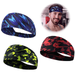 3Pcs Sports Headband Fashion Elastic Lightweight Wicking Sports Headbands for Running Yoga Basketball Fitness Women Men Girls Boys