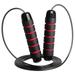 Tomfoto Adjustable Skipping Rope Jump Rope Fitness Rope Sports Rope Steel Wire Rope for Skipping 9.8ft