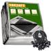 Yescom 18x24 Ft 10 Mil Poly Tarp Protective Cover Ball Bungee Kit Tarpaulin Outdoor