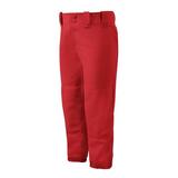 Mizuno Youth Girl s Belted Softball Pant Size Extra Large Red (1010)