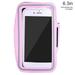 Dido Arm Bag Sport Phone Holder Pouch Fitness Armband Case Sleeve for 6.3 Inches Cellphone Pink