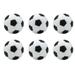Pompotops Table Football 6 Pieces Table Football Balls 32mm Mini Soccer Balls Replacement For Foosball Table Game Accessory
