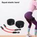 XWQ Gym Cuff Strap Twin D Ring Fitness Attachment Cable Machine Yoga Glute Thign Ankle Strap for Leg