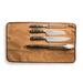 Camp Chef Deluxe Knife Set 30 Year Anniversary - KSET4 Includes 10 Chef Knife 7 Santoku Knife 16 Grill Tongs 8 Carving Fork Knife Case