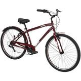 Huffy 26740 27.5 in. Mens Casoria Comfort Bike Red