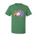 Baseball Mom Cheetah Glitter Sports Men s Graphic T-Shirt Kelly 4X-Large