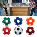 Zhaomeidaxi 6pcs Foosball Table Balls Table Soccer Balls for Foosball Tabletop Game Foosball Accessory Replacements Multicolor