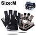 Premium Leather Workout Gloves for Women & Men - Padded Weight Lifting Gloves with Anti-Slip Design - Gym Gloves for Weightlifting Kettlebell Gym Training Cycling Rowing & Biking