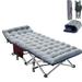 NAIZEA Folding Bed for Adult Portable Camping Bed Folding Sleeping Bed camping cot with Mattress and Carrying Bag