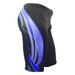 Adoretex Men s Side Wings Jammer Swimsuit (MJ009) - Black/Blue - 28