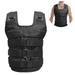 Maboto Max Loading 50kg Adjustable Weighted Vest Weight Jacket Oxford Exercise Weight Loading Cloth Strength Training (E