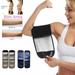 harmtty 1 Pair Arm Trimmer Unisex High Elasticity Neoprene Weight Loss Sweat Arm Slimmer Sleeve Women Body Shaper for Fitness Running