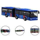 (For 3-6 years)Children S Diecast Model Vehicle Shuttle Bus Car Toys Small Baby Pull Back Toys 18.5CM