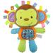 Baby Tags Plush Toy Lovey Soft Monkey Stuffed Aninaml Pacify Doll Soothing Sensory Taggy Toy Great Gift for Newborn/Infant/Toddler