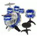 Musical Instrument Drum Playset PS75A Blue Kid Musical Instrument