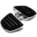 Krator Chrome Mini Board Floorboards Footpegs Compatible with 2007-2017 Harley Davidson Night Rod Special VRSCDX