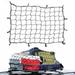 RED WOLF Pickup Truck Roof Rack Cargo Net Stretchable Mesh for Trailer Trucks SUV Roof Basket Carrier Heavy Duty Bungee Cargo Basket Net with 12 Hooks For Pickup Truck Bed Cover