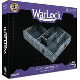 WarLock Tiles: Dungeon Tiles II â€“ Full Height Stone Walls - Miniatures WizKids RPG Tabletop Accessory