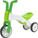Chillafish Bunzi Gradual Balance Bike and Tricycle 6 inches 2-in-1 Ride on Toy for 1-3 Years Old Silent Non-Marking Wheels Lime