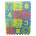 Kids Foam Puzzle Play Mat (36-Piece Set) 5.9inch x 5.9inch Interlocking EVA Floor Tiles with Alphabet and Numbers
