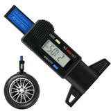 verlacod Tire Tread Depth Gauge 1 Inch Digital Tire Depth Meter with LCD Display Tire Thread Measuring Gauge Tire Wear Tire Tread Checker with Inch MM Conversion for Motorcycle Car Truck