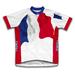 France Flag Short Sleeve Cycling Jersey for Women - Size XL