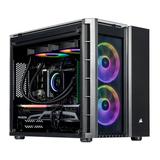 Velztorm Vitrux MT Custom Built Gaming Desktop PC (Intel i9-12900K (Alder Lake) 16-Core Radeon RX 6800 XT 64GB DDR5 4800MHz RAM 1TB PCIe SSD + 2TB HDD (3.5) Wifi USB 3.2 HDMI Win 10 Pro)