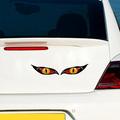 Aibecy 2PCS Car Stickers Evil Eye Zombie Style Sunproof Waterproof Decal for Rearview Mirror 5*2in