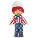 Collections Etc Collectible Precious Moments Patriotic Raggedy Andy Doll