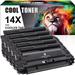 Cool Toner Compatible Toner Replacement for HP CF214X 14X Laserjet Enterprise 700 M712 M725 Printers (Black 5-Pack)