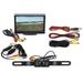 HD AUTO Digital Backup Camera Kit Stable Signal Rear View Monitor And Reverse Camera Kit Night Vision IP 68 Waterproof With 5 LCD Monitor 12V-24V For Trucks RVs Vans Trailer Camping Cars