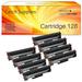 8 Pack Compatible for Canon 128 CRG128 C128 High Yield Black Laser Toner Cartridge Replacement CRG-128 with ImageClass D550 D530 MF4412 MF4580dn MF4400 MF4770n MF4870dn Printer