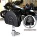 Astra Depot Motorcycle Adjustable Driver Backrest Pad w/ Rear Organizer Pouch for 2010-2017 Victory Cross Country Magnum