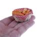 MageCrux 1/12 Dollhouse Miniature Bread/ Toast on a Basket Simulation food Kitchen toy