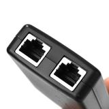 Edfrwws 2 Ports 100Mbps RJ45 Network Switch LAN Ethernet Sharing Hub for Desktop PC