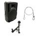 Harmony Audio HA-C15A Pro DJ 15 Powered 1000W Active PA Speaker & Wall Mount