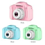 Digital Camera for Kids 1080P HD Kids Digital Video Camera Child Camera without 32GB SD Card for Boys Girls Gift Pink