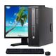 Restored HP Desktop Computer G1 Intel Core i5 8GB RAM 256GB SSD Keyboard Mouse Wi-Fi 22 LCD Monitor Windows 10 PC (Refurbished)