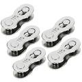 Andoer 1 Pair / 5 Pair Bike Chain Link Chain Tool Bike Missing Link Bike Chain Connector 6-8S / 9S / 10S / 11S