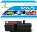 True Image 1-Pack Compatible Toner Cartridge for Xerox 106R02757 Phaser 6020 6022 WorkCentre 6025 6027 (Magenta)