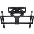 Full Motion TV Wall Mount Bracket Tilting Swivel for Most 37-75 Inch LED LCD OLED Flat/Curved Screen TVs max 600x400mm Holds up to 100 lbs