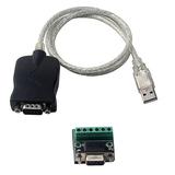 Serial Converter Cable USB2.0 to RS422 / RS485 with 15KV ESD Protection