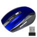 Linyer Computer 2.4Ghz Wireless Optical Mouse with USB Receiver 6 Buttons Gaming Mice 800/1200/1600DPI Desktop PC Laptop Accessories Blue