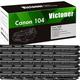 Victoner 30-Pack Compatible Toner for Canon 104 Work With Canon FAX-L100 L140 L120 L160 30 * Black